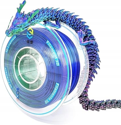 Filament null PLA  Tęczowy Jedwabny (RAINBOW SILK)