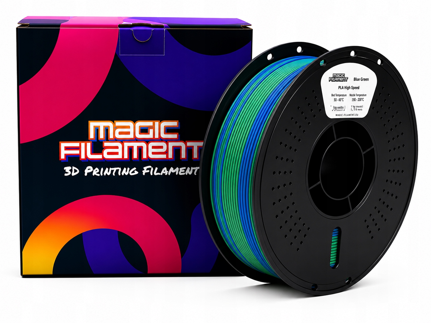 Filament Magic Filament PLA  Dwukolorowy Jedwabny (DUAL SILK)