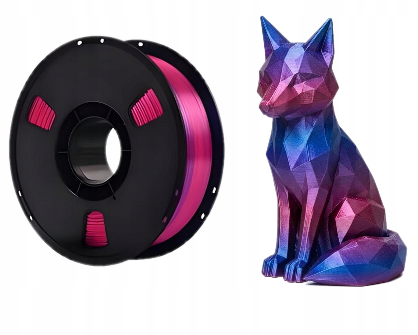 Filament KBR Games PLA Plus  Dwukolorowy Jedwabny (DUAL SILK)