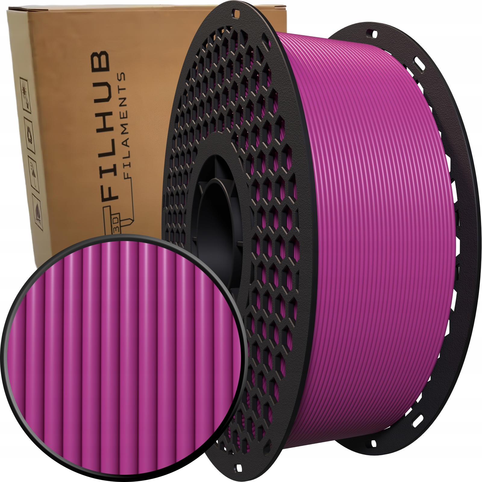 Filament FilHub PLA Różowy (PINK)