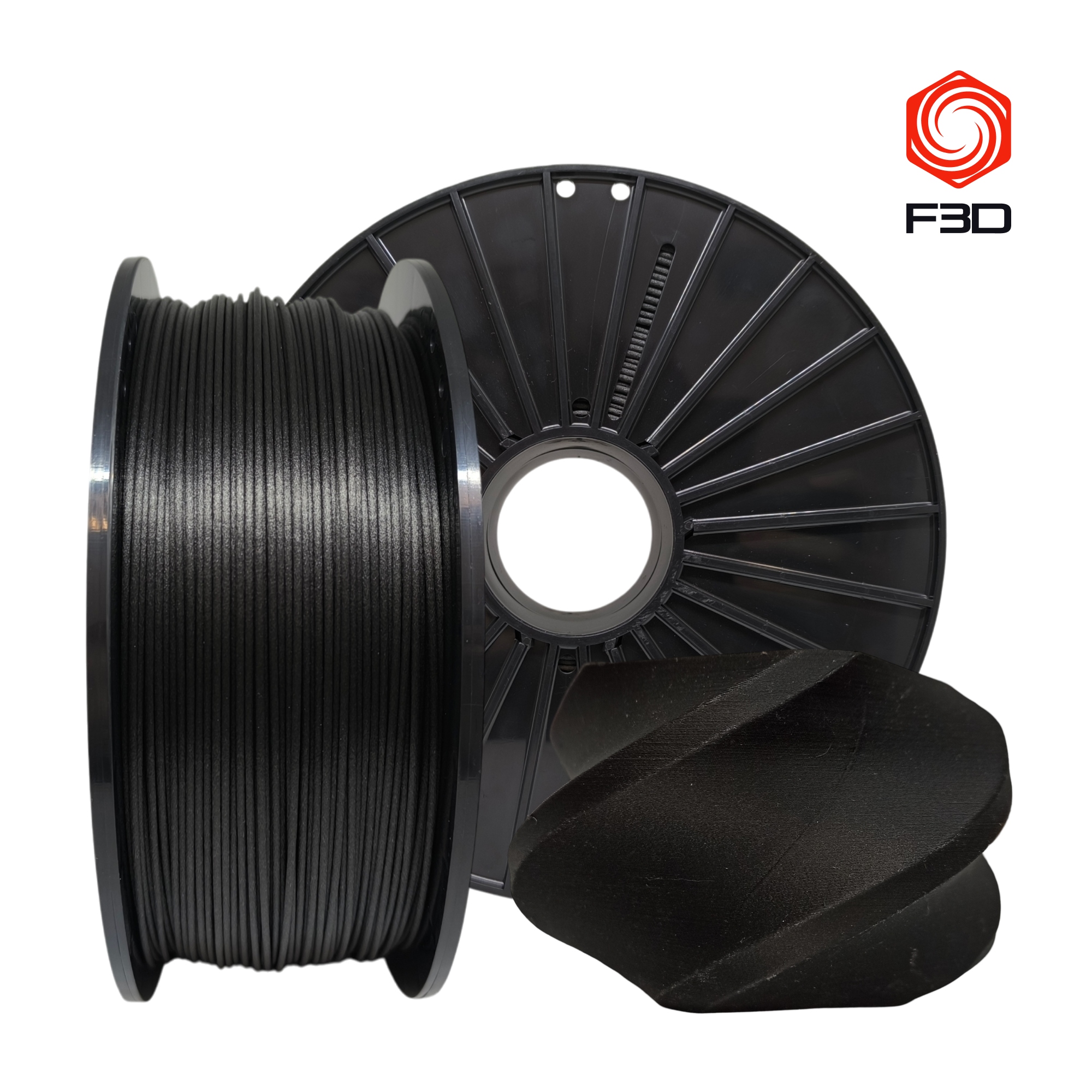 Filament F3D PLA-CF Czarny Matowy (BLACK MATTE)