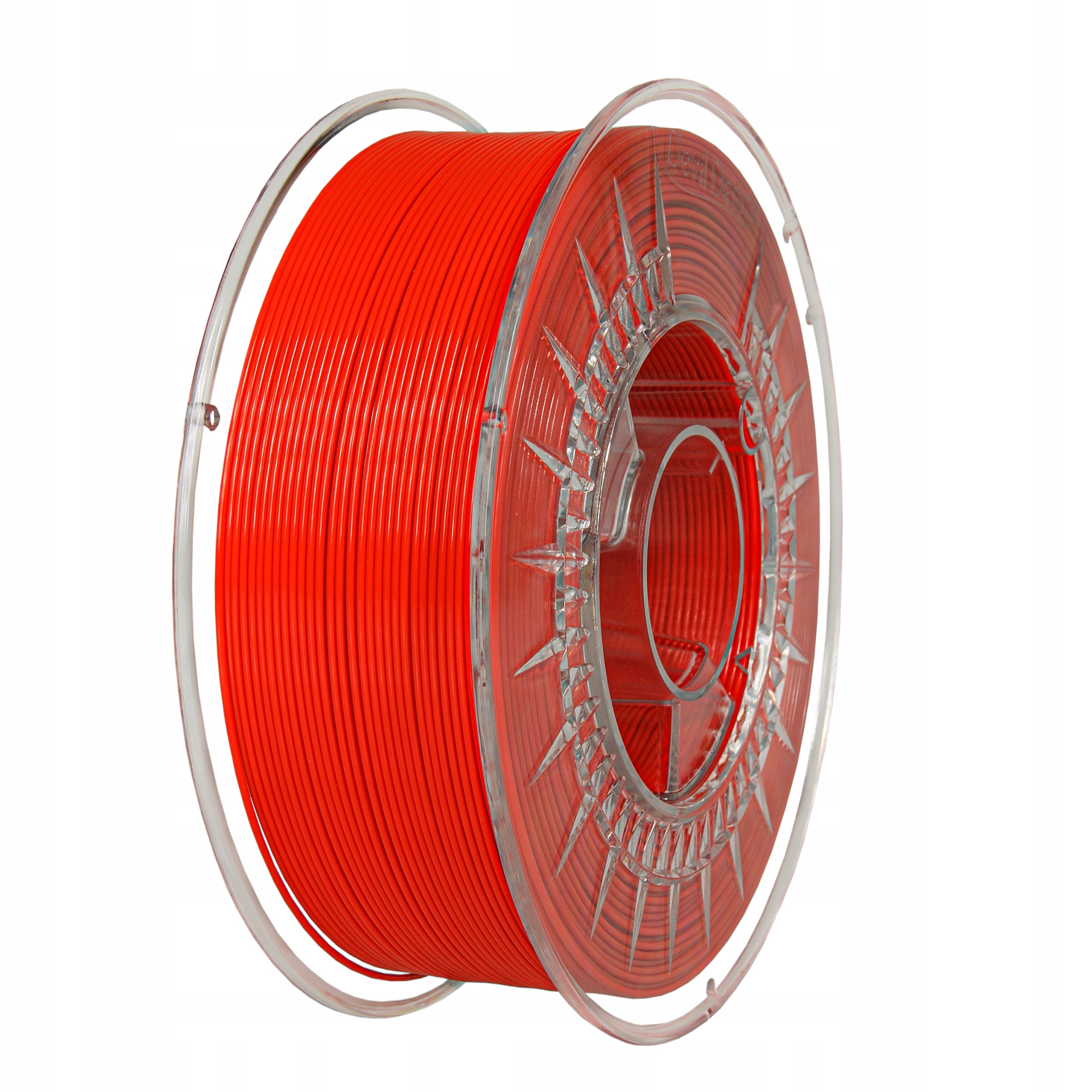 Filament DEVIL DESIGN PLA Czerwony Przezroczysty (RED TRANSPARENT)