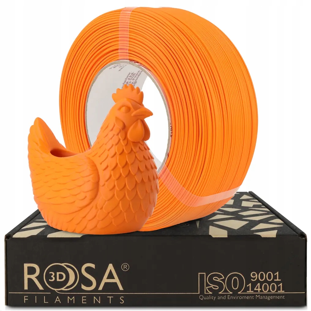 Filament ROSA 3D PLA High-Speed Pomarańczowy Matowy (ORANGE MATTE)