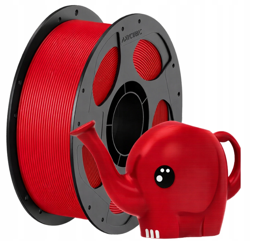 Filament ANYCUBIC PETG Czerwony (RED)