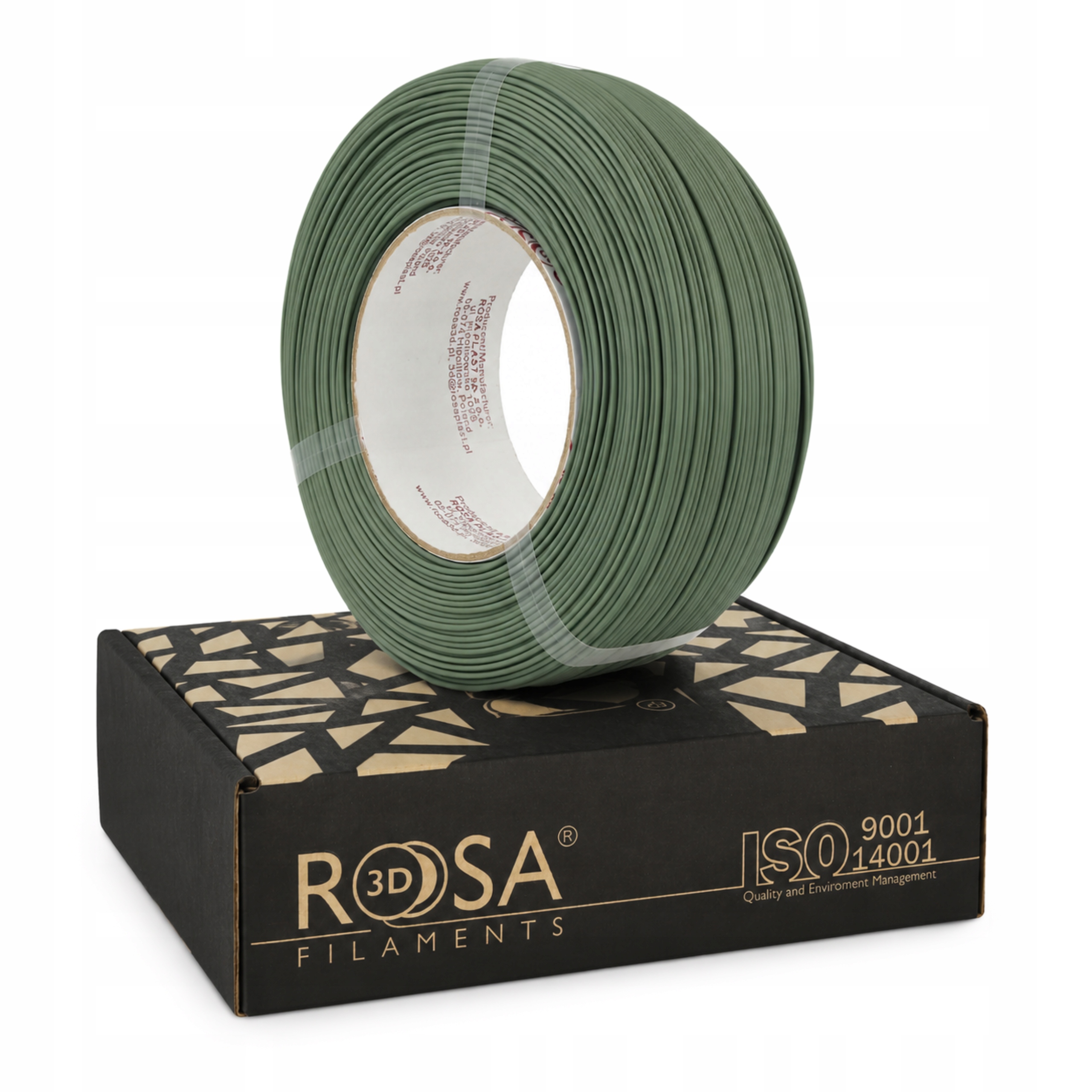 Filament ROSA 3D PLA Zielony Matowy (GREEN MATTE)