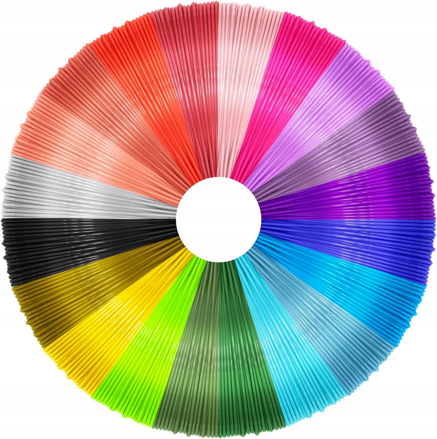Filament 3D PLA Biały (WHITE)