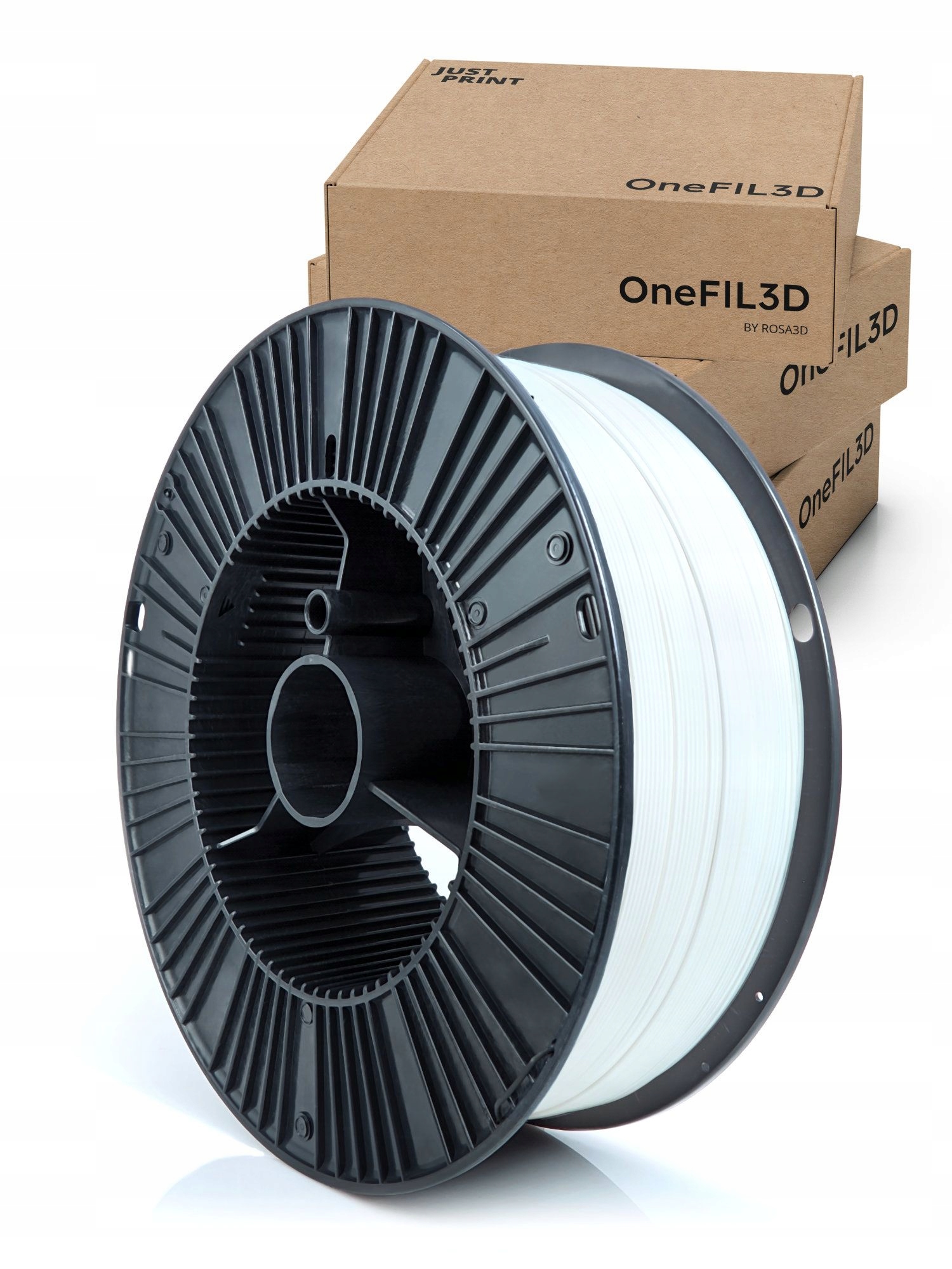 Filament ROSA 3D PETG Biały (WHITE)