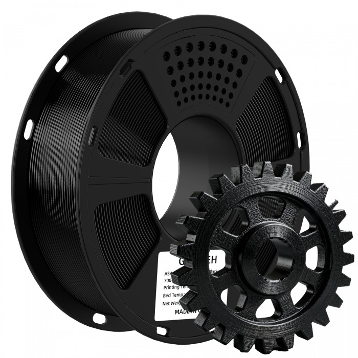 Filament GEEETECH ASA Czarny (BLACK)