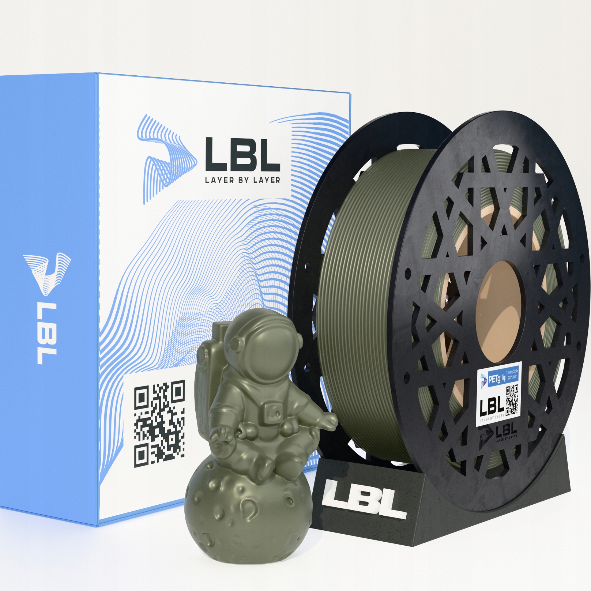 Filament null PETG Zielony (GREEN)