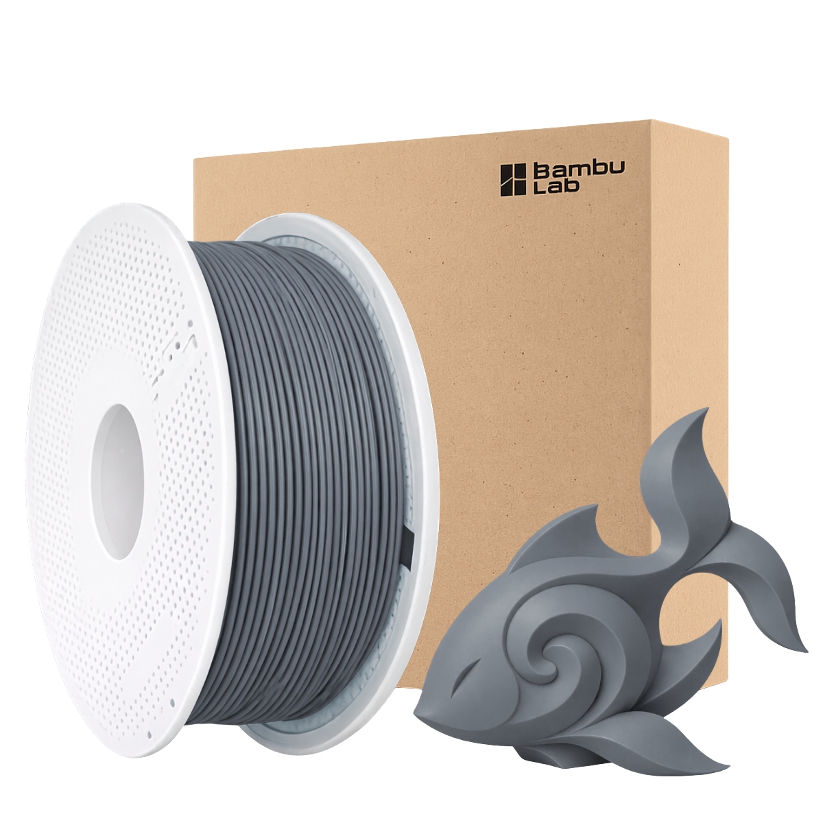 Filament Bambu Lab PLA Szary Matowy (GRAY MATTE)