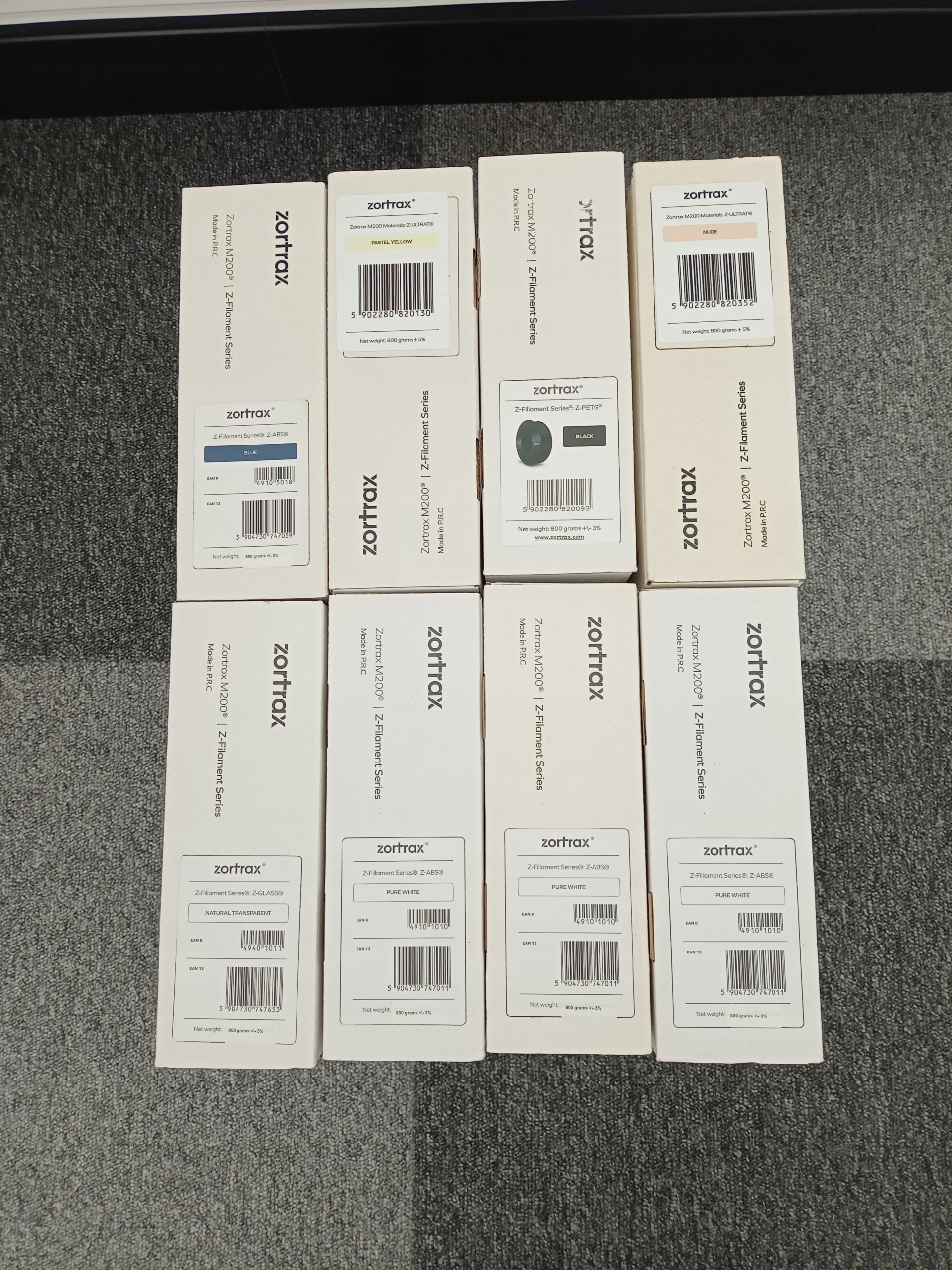 Filament Zortrax ABS Biały (WHITE)