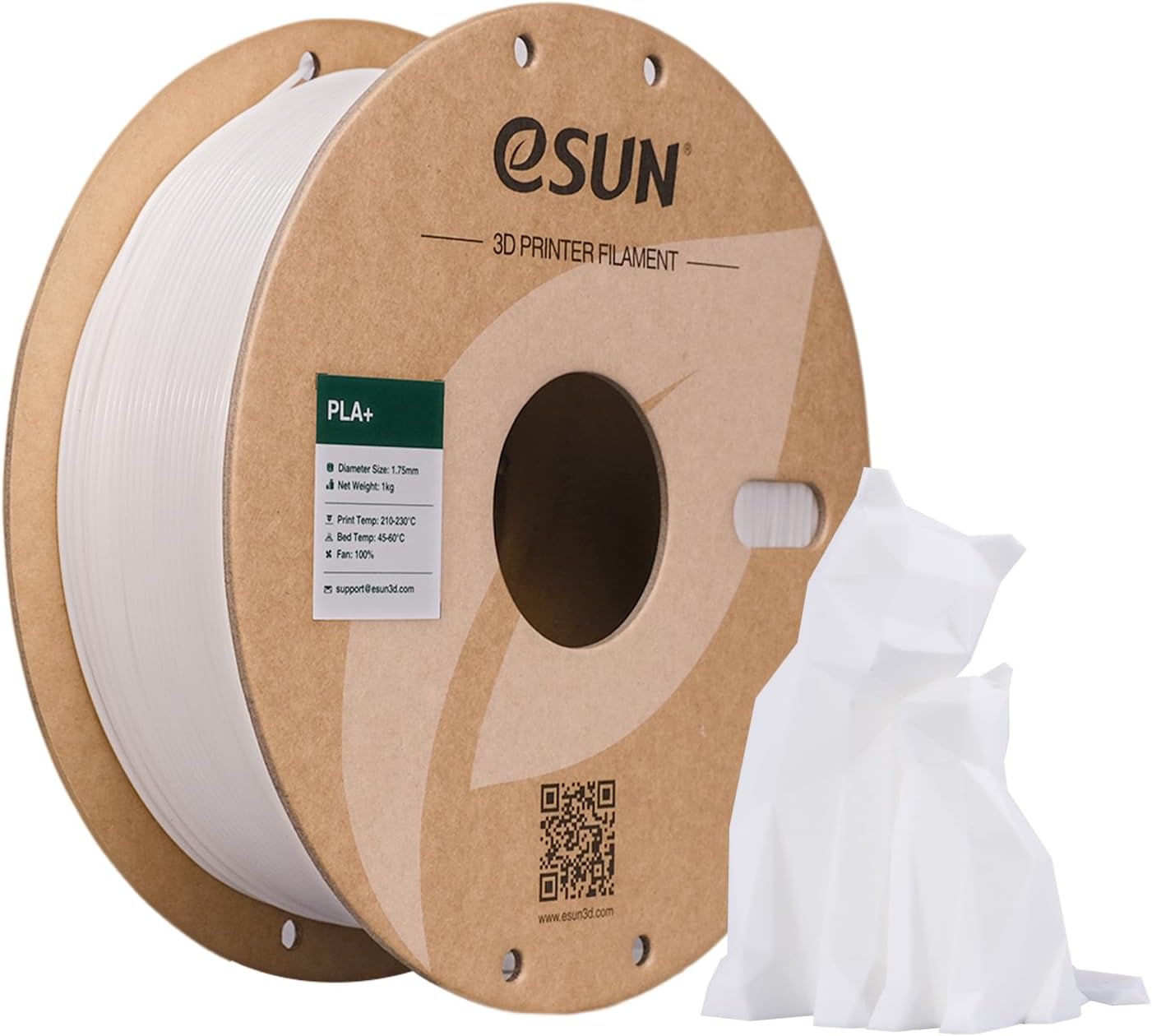 Filament null PLA Plus Brązowy (BROWN)