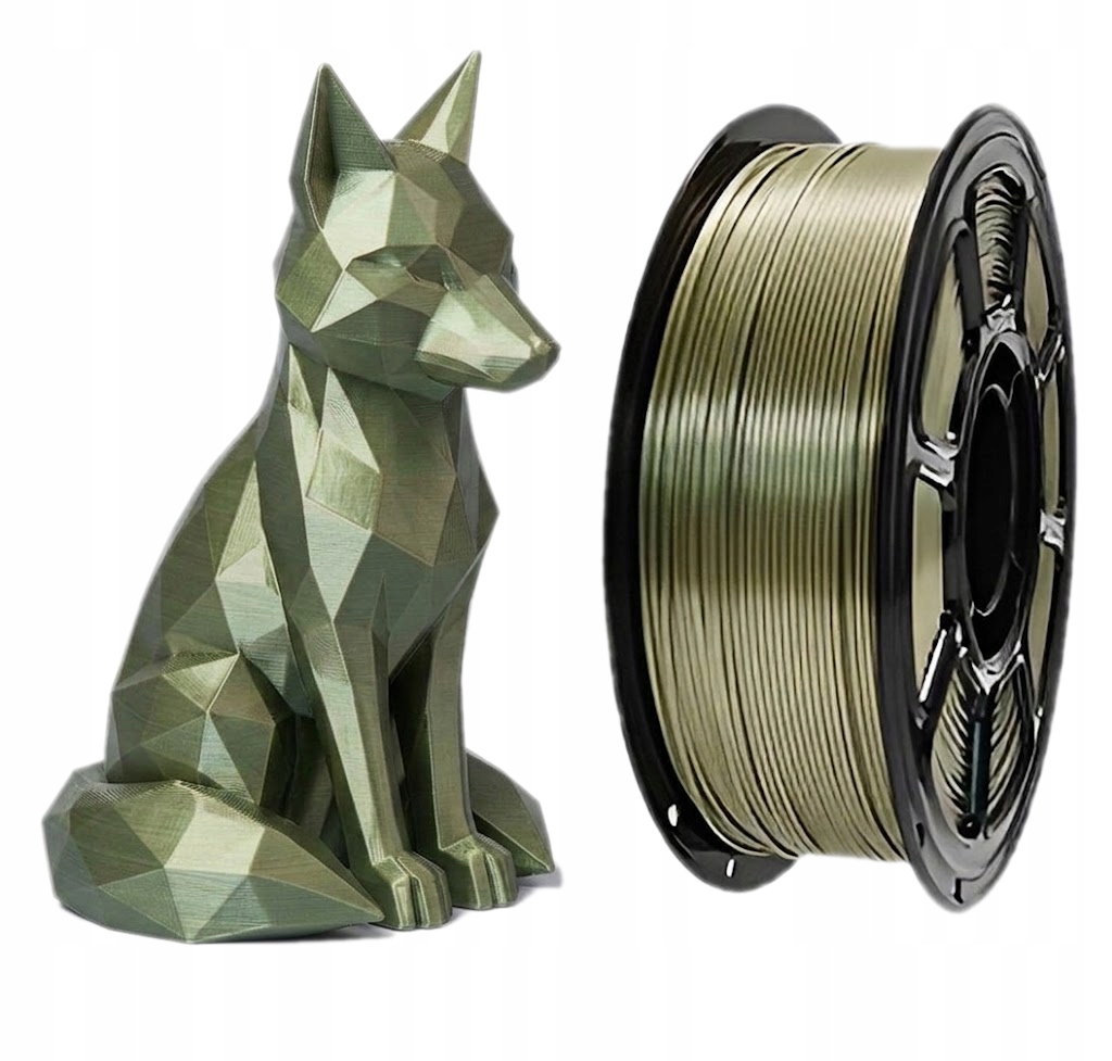 Filament KBR Games PLA Plus Brązowy Jedwabny (BROWN SILK)