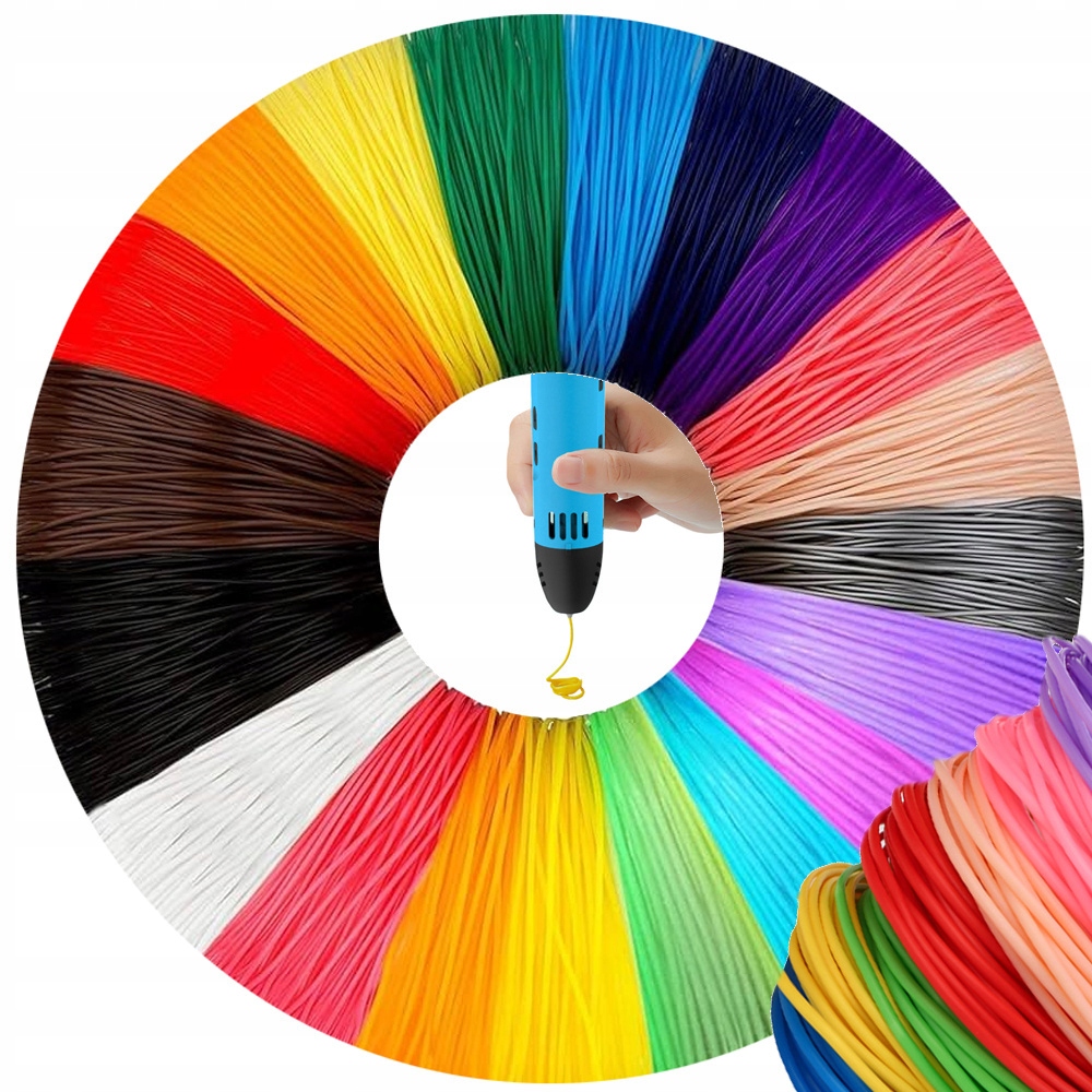 Filament Verk Group PLA  Tęczowy (RAINBOW)