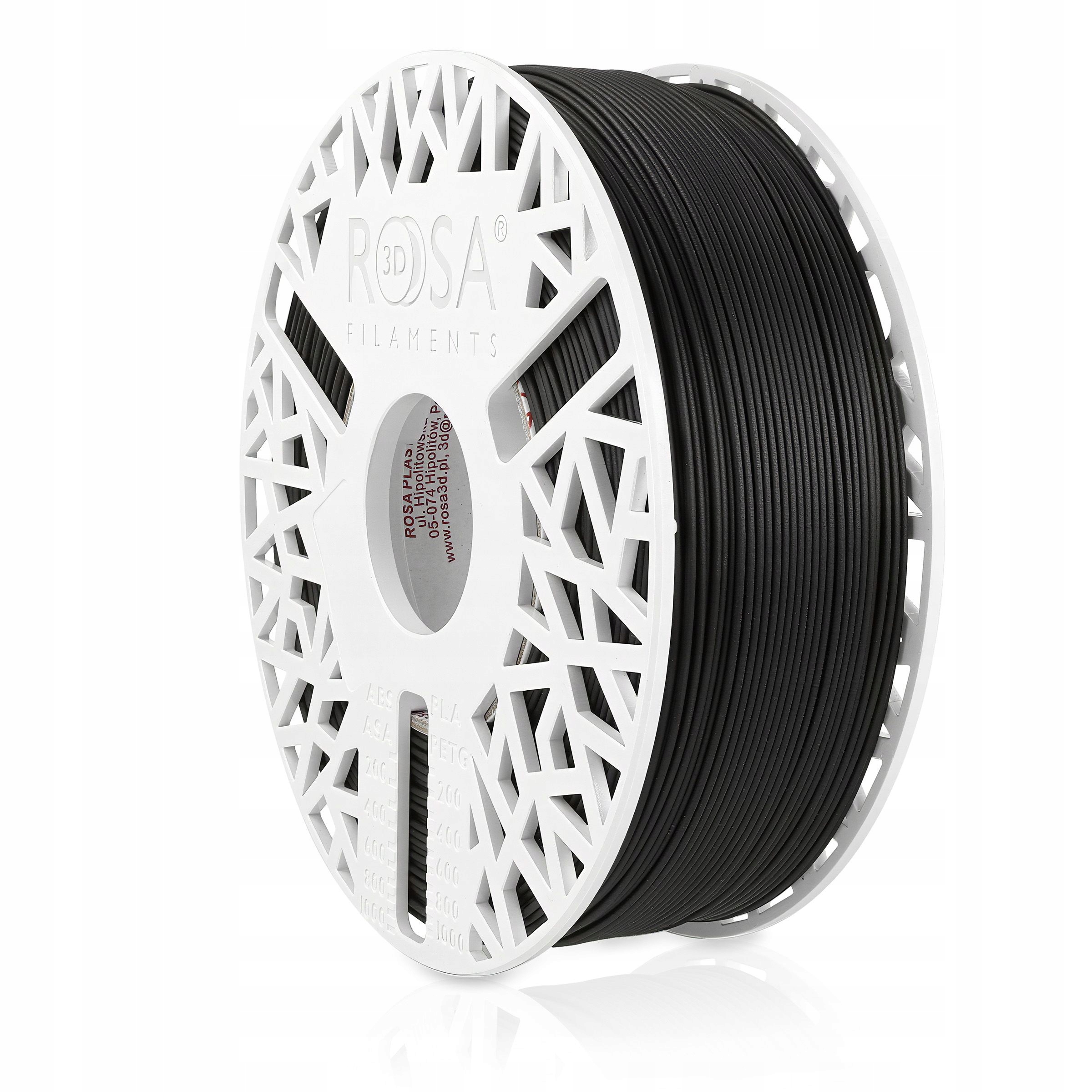 Filament ROSA 3D HIPS Czarny (BLACK)