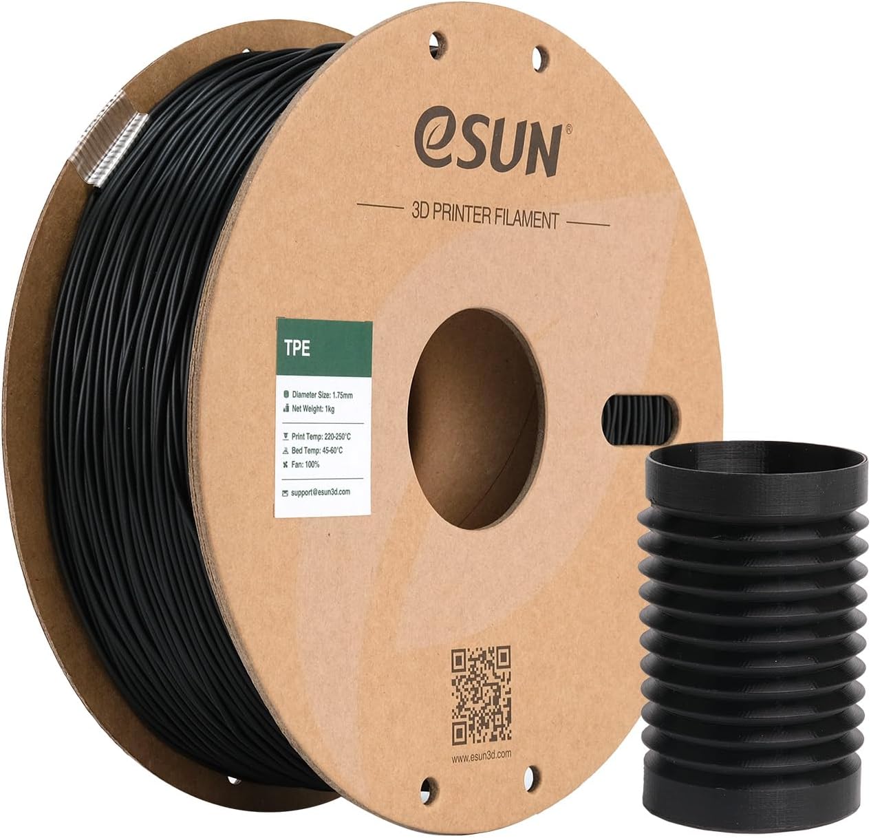 Filament eSUN TPU Czarny (BLACK)