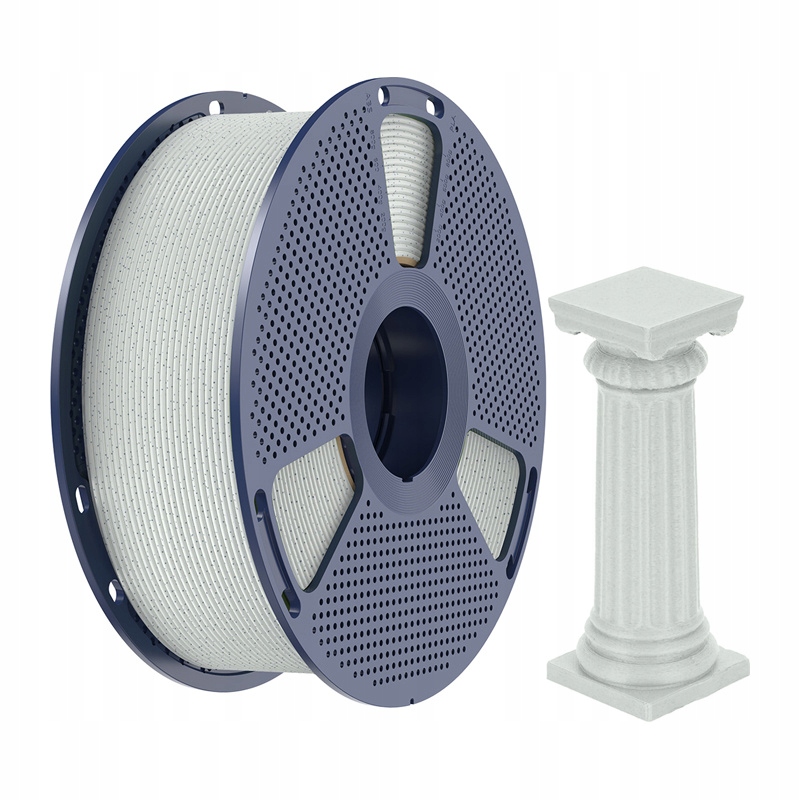 Filament SUNLU PLA High-Speed  Tęczowy Teksturowany (RAINBOW TEXTURED)