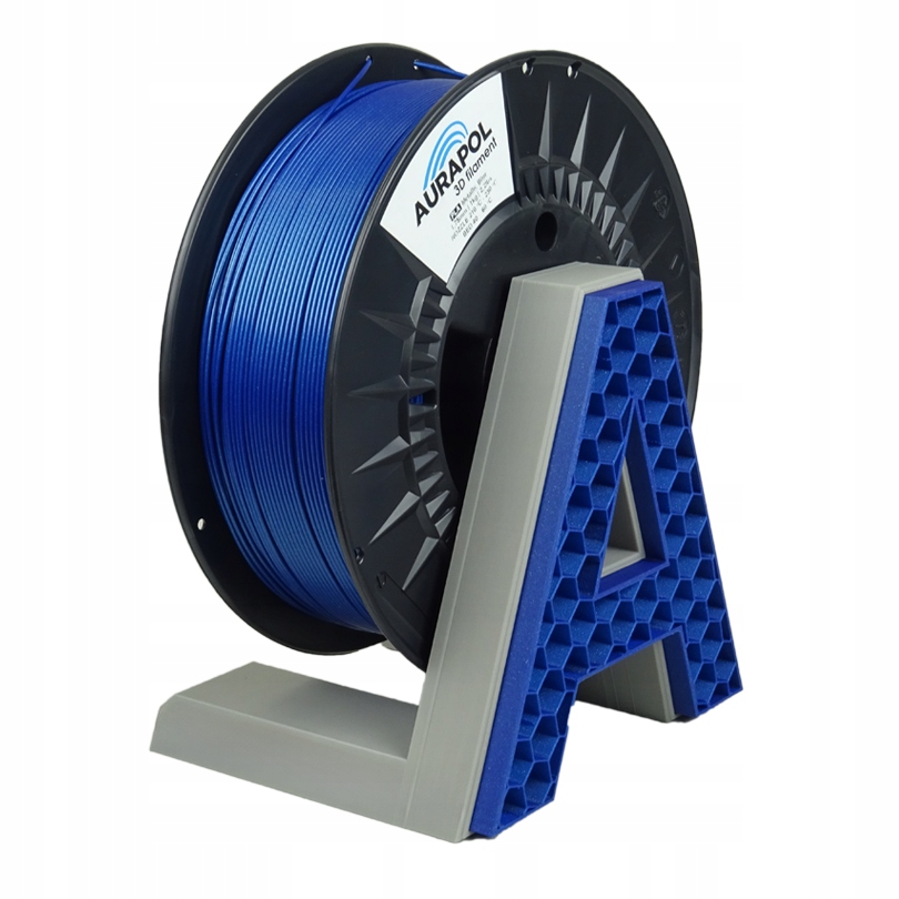 Filament Aurapol PLA Niebieski Przezroczysty (BLUE TRANSPARENT)