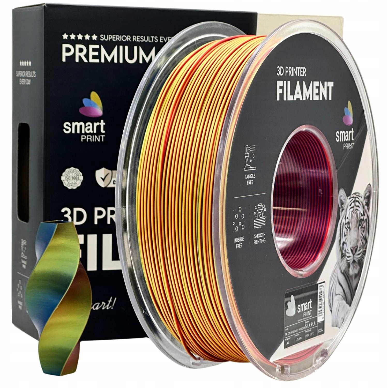 Filament Imagine PLA Plus  Tęczowy Jedwabny (RAINBOW SILK)