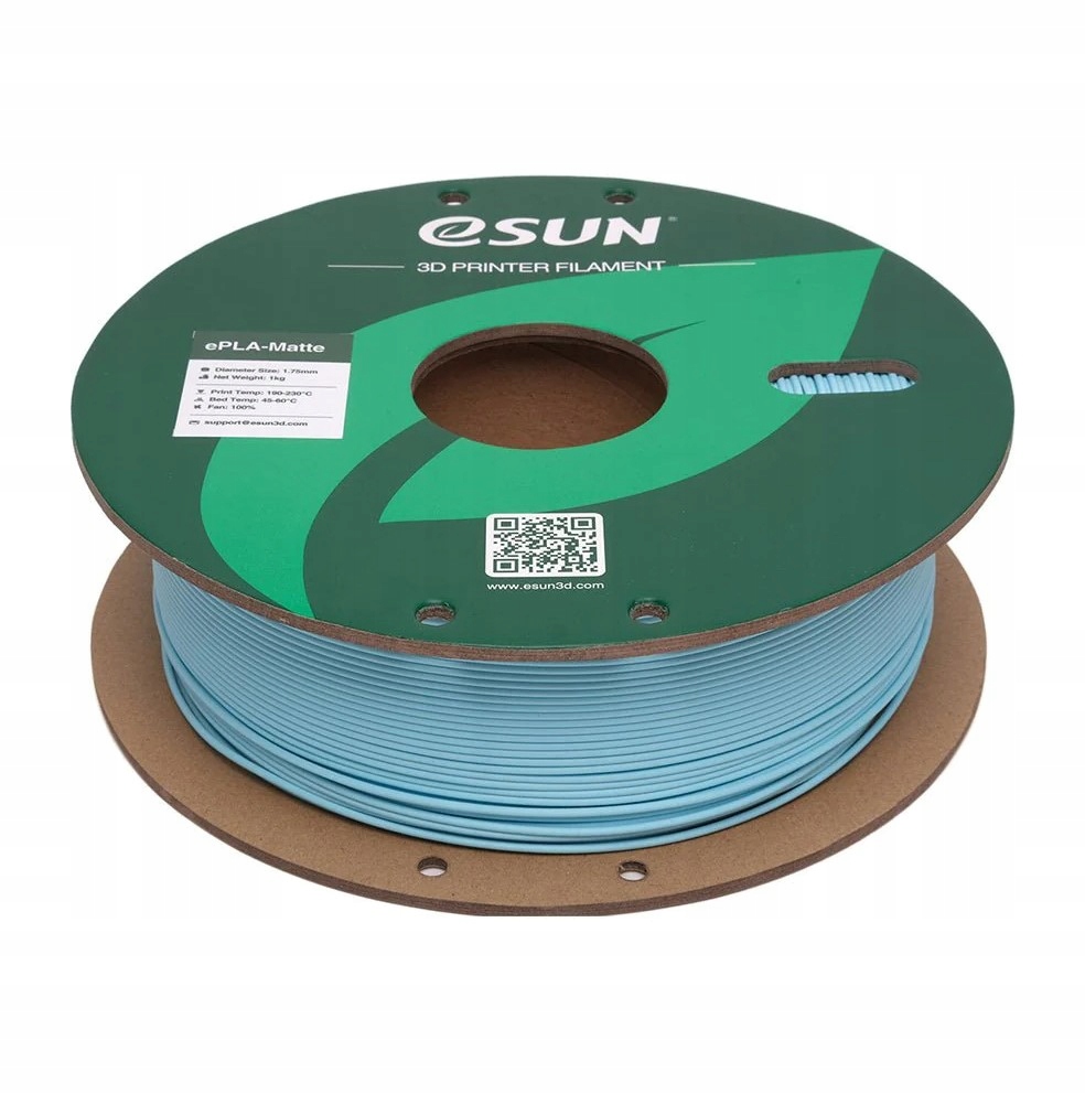 Filament eSUN PLA Niebieski Matowy (BLUE MATTE)
