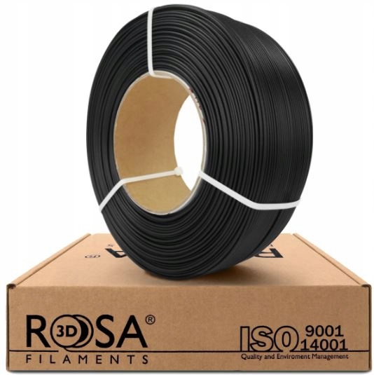 Filament ROSA 3D PLA Czarny (BLACK)