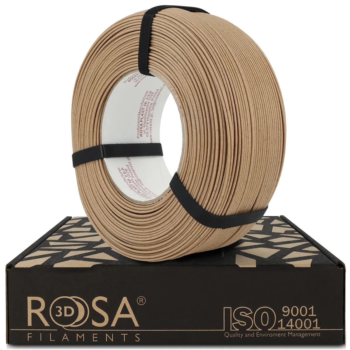 Filament ROSA 3D inny Brązowy Drewniany (BROWN WOOD)