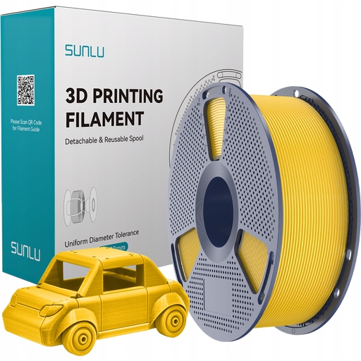 Filament SUNLU PETG Żółty (YELLOW)