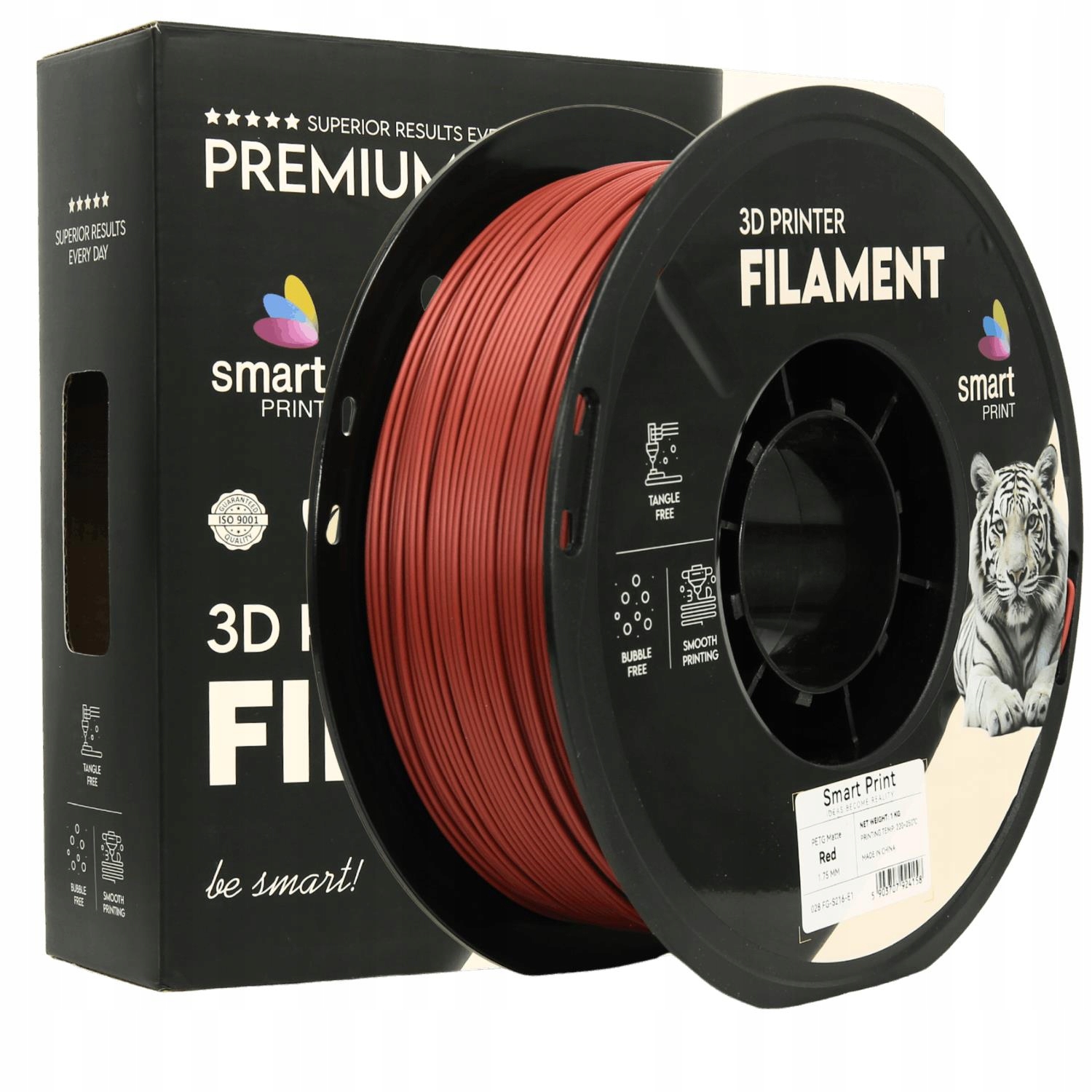 Filament Imagine PETG Czerwony Matowy (RED MATTE)