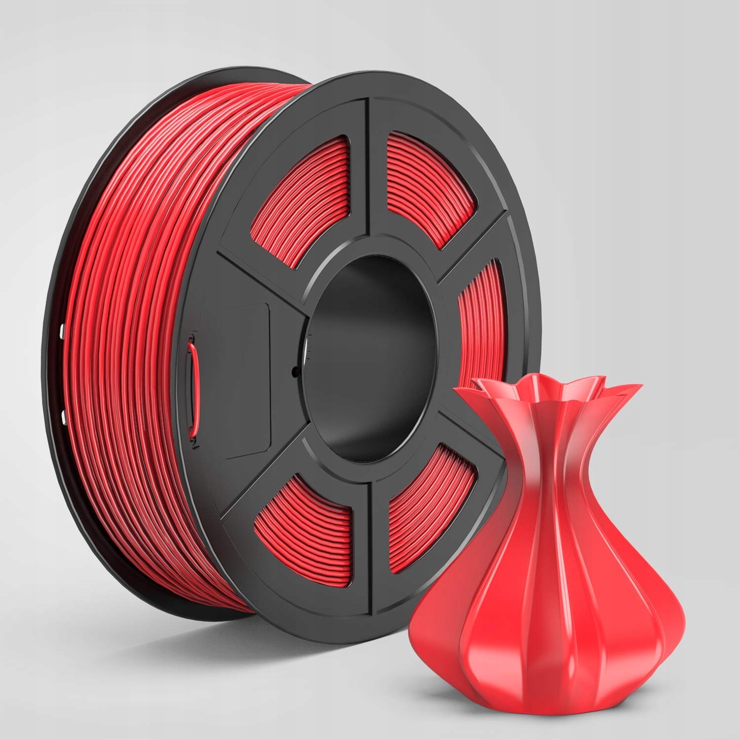 Filament SUNLU PLA Czerwony (RED)