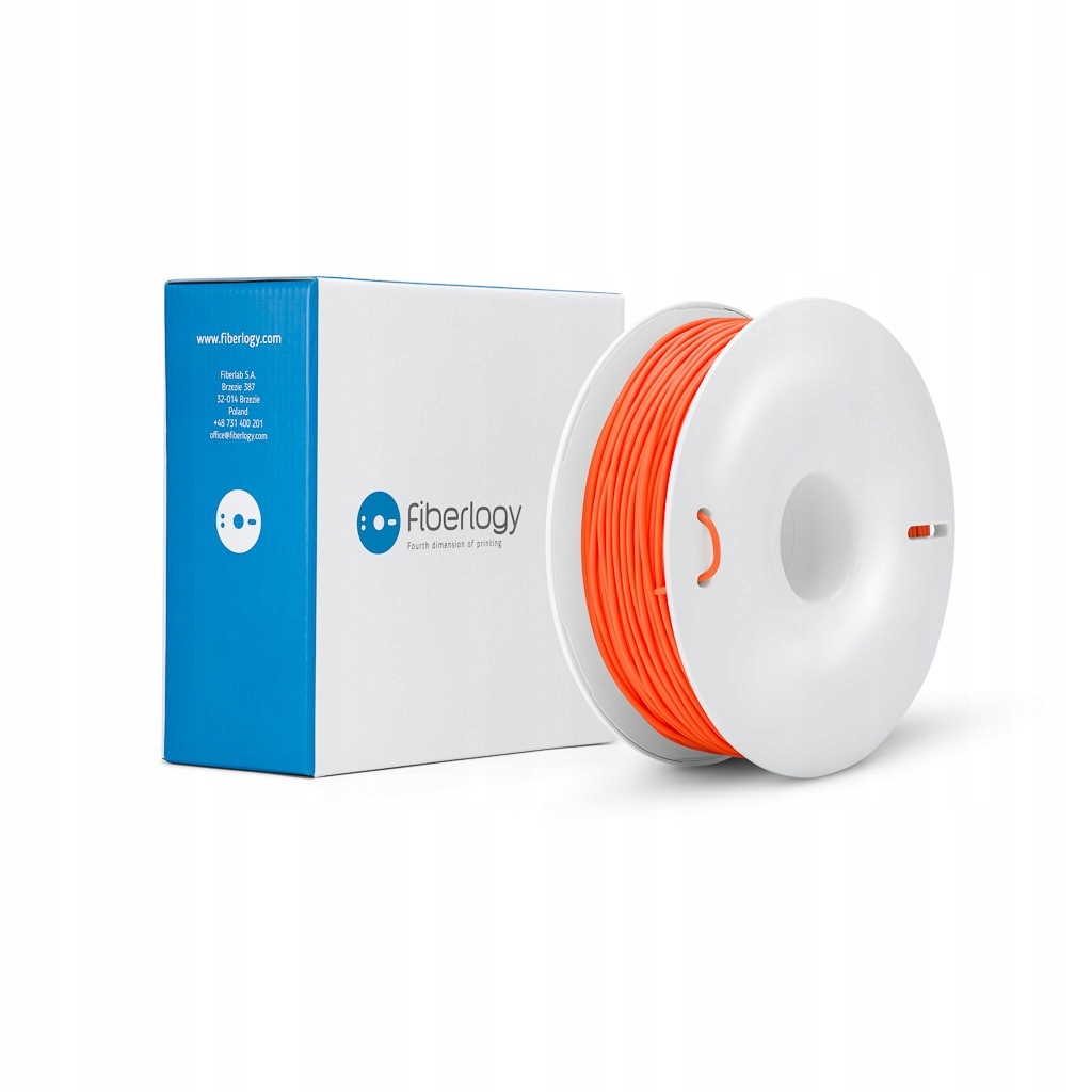 Filament Fiberlogy TPU Pomarańczowy (ORANGE)