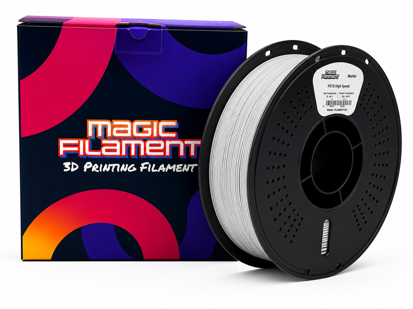 Filament Magic Filament PLA Biały Teksturowany (WHITE TEXTURED)