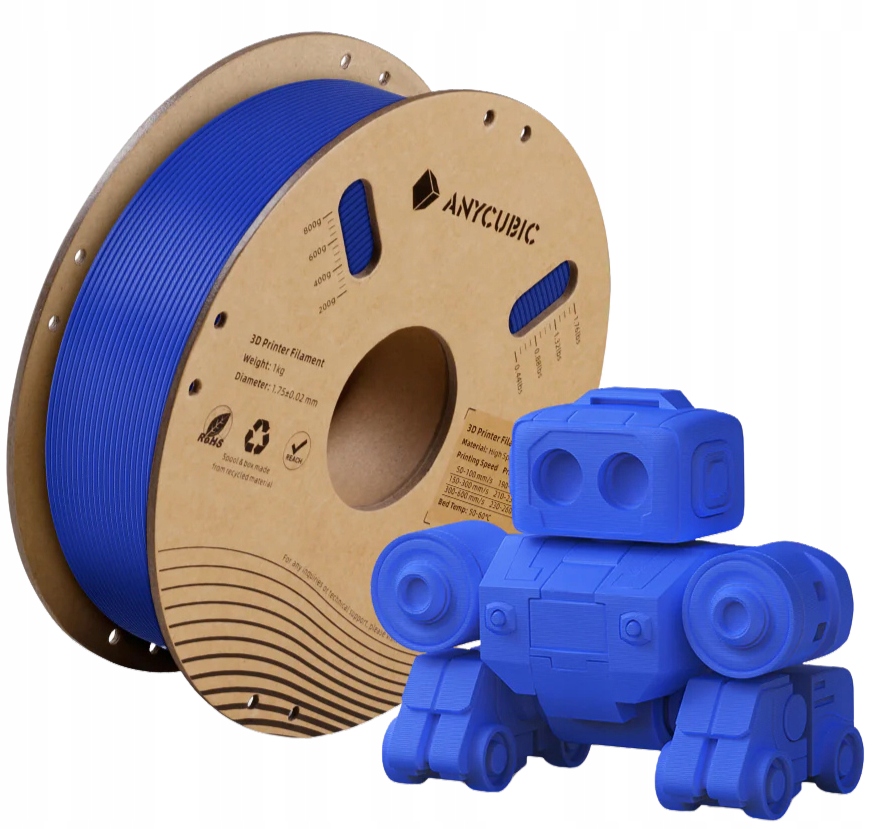 Filament ANYCUBIC PLA High-Speed Niebieski (BLUE)