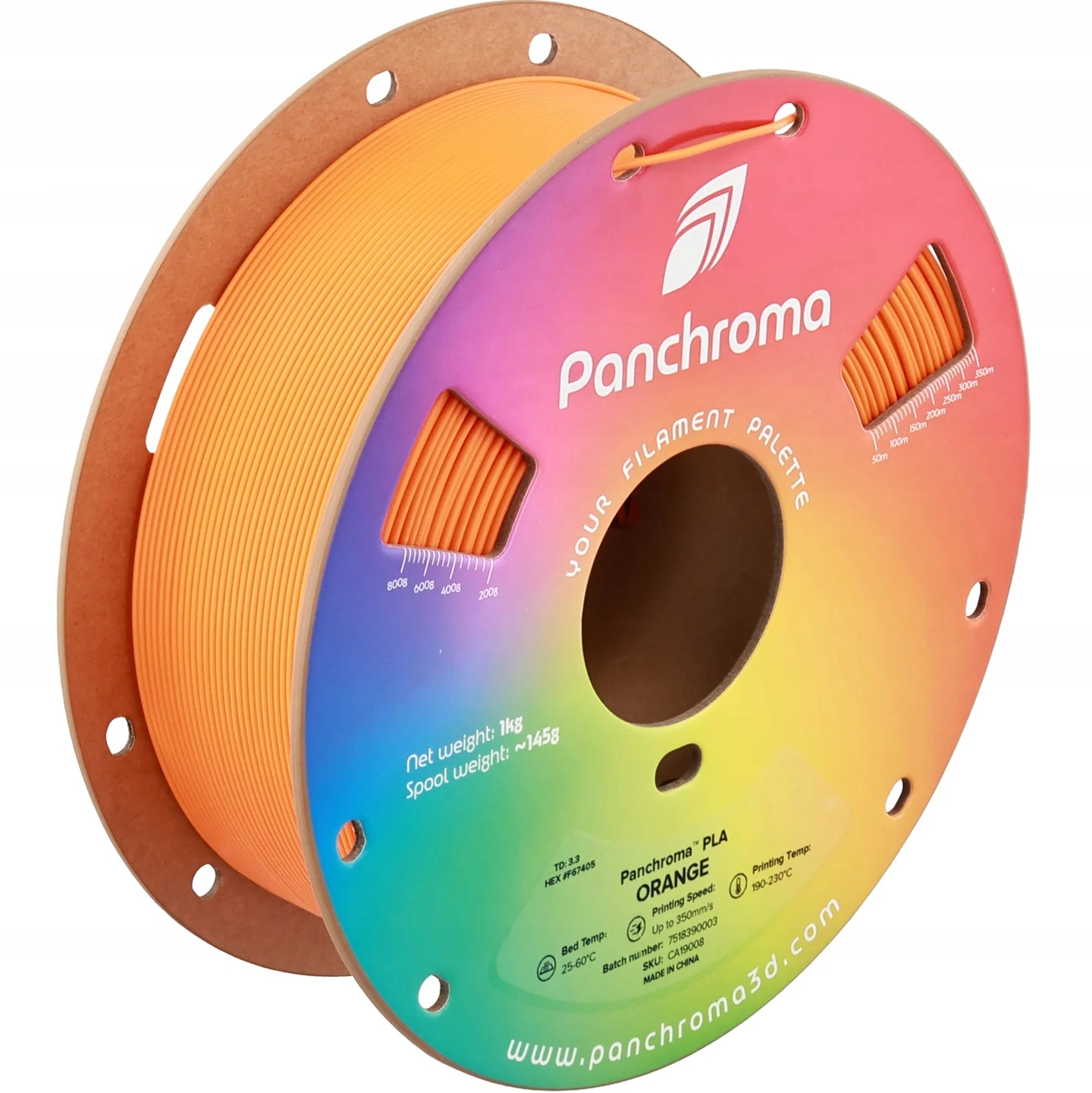 Filament Polymaker PLA Pomarańczowy (ORANGE)