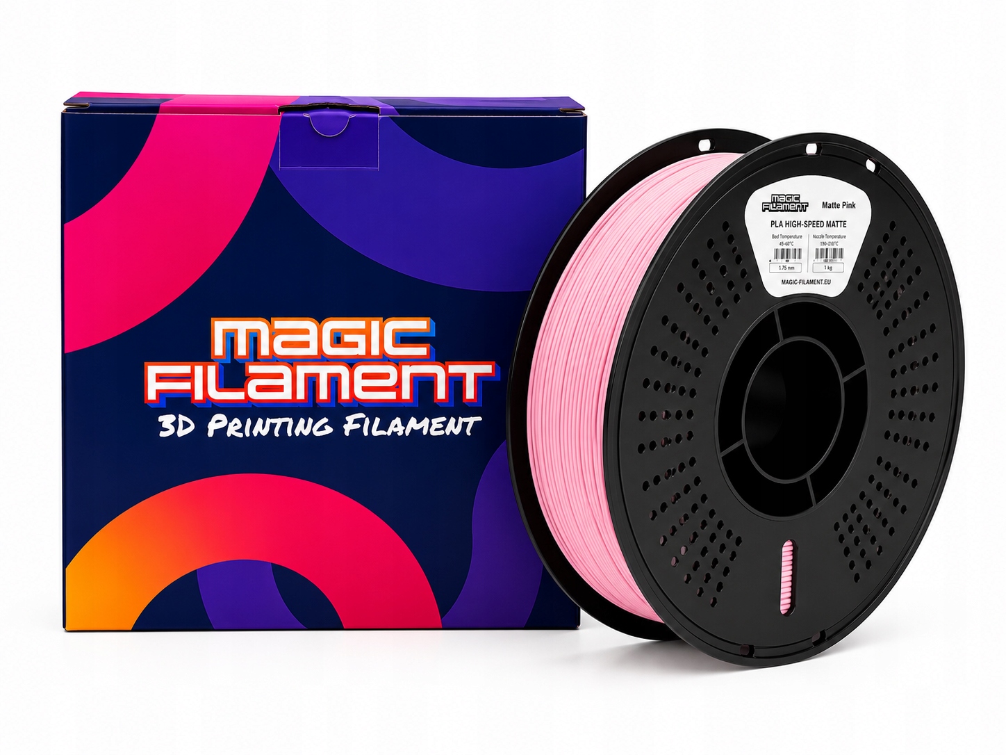 Filament Magic Filament PLA High-Speed Różowy Matowy (PINK MATTE)