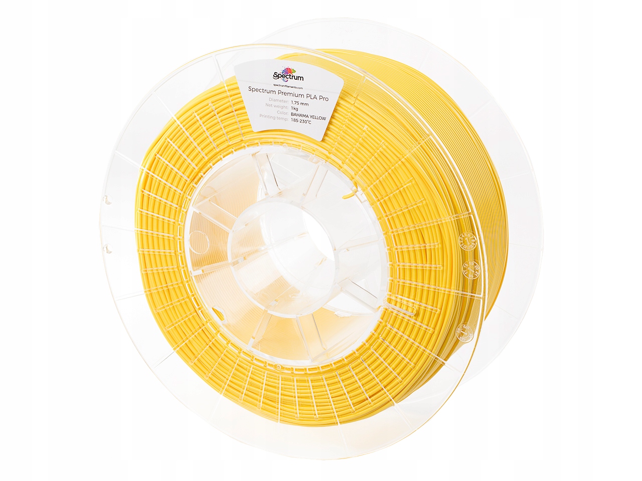 Filament null PLA Żółty (YELLOW)