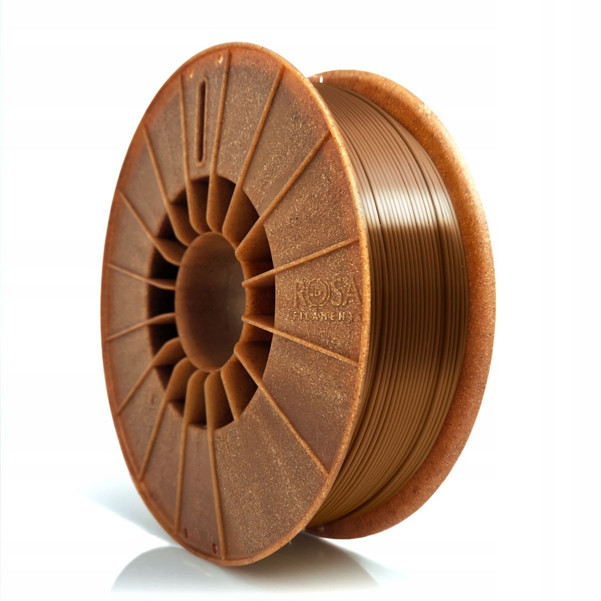 Filament ROSA 3D PLA Brązowy Jedwabny (BROWN SILK)
