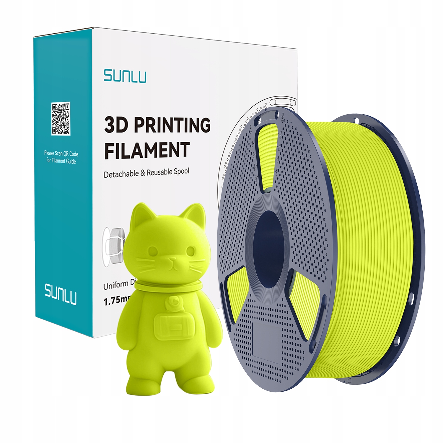 Filament SUNLU PLA Złoty Matowy (GOLD MATTE)