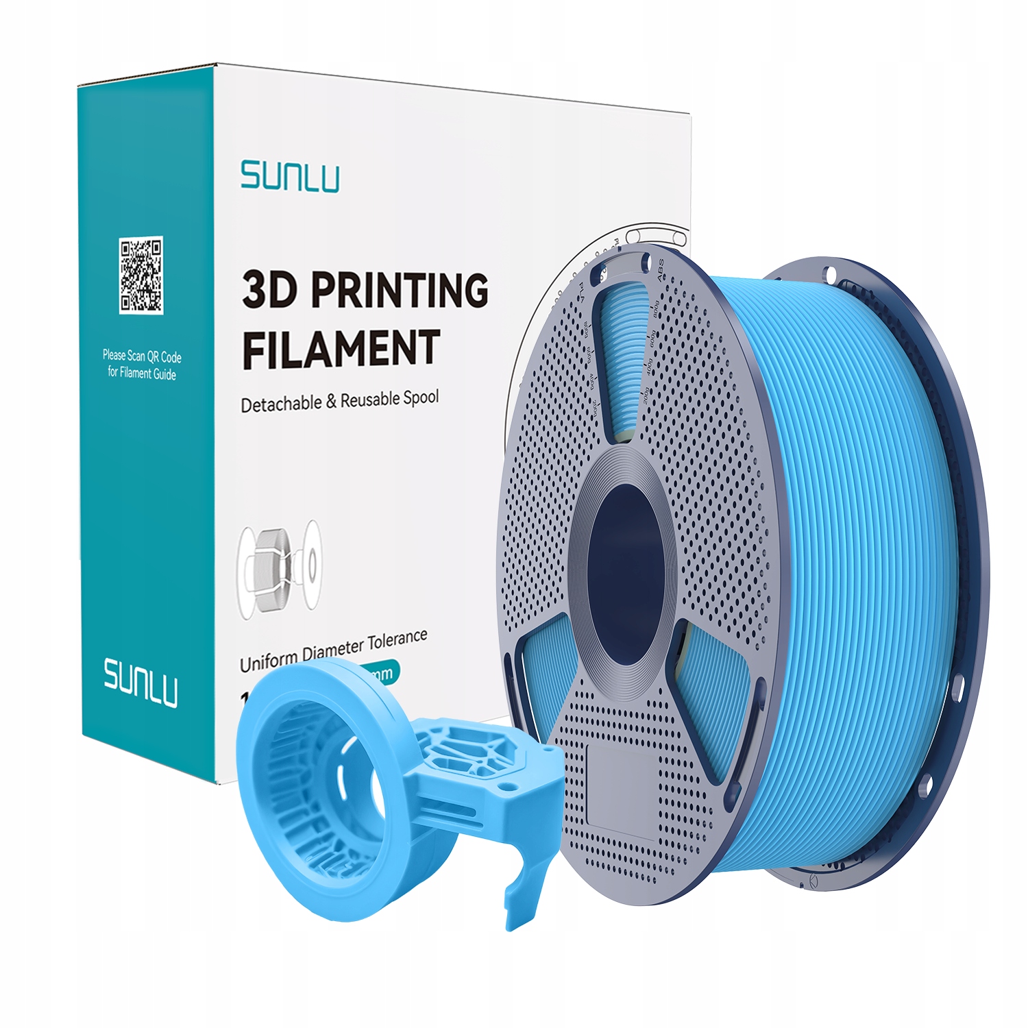 Filament SUNLU PETG High-Speed Niebieski Matowy (BLUE MATTE)