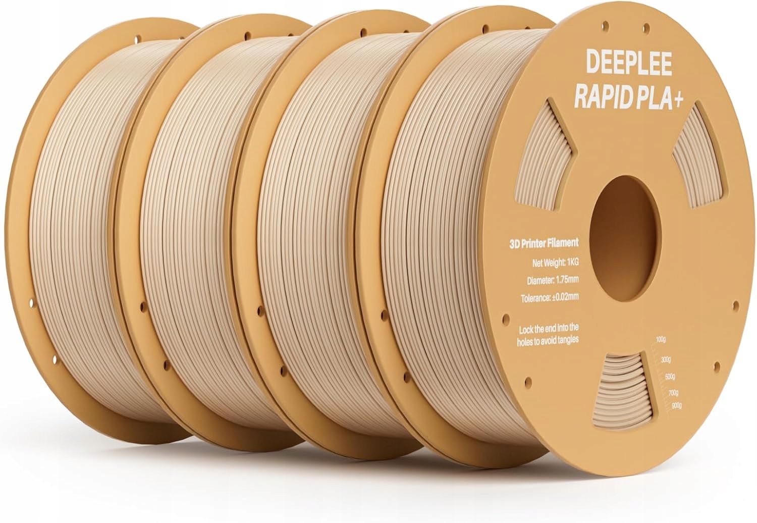 Filament null PLA Plus Brązowy (BROWN)