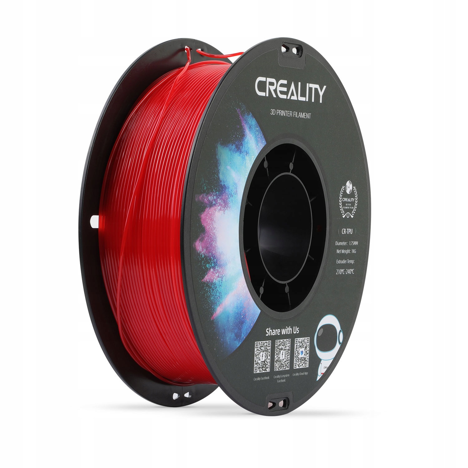 Filament Creality TPU Czerwony (RED)