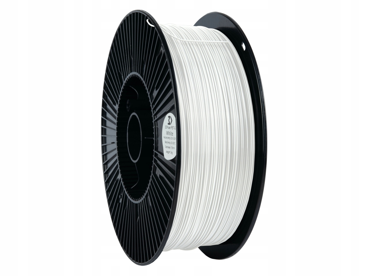 Filament 3DPower PETG Biały (WHITE)