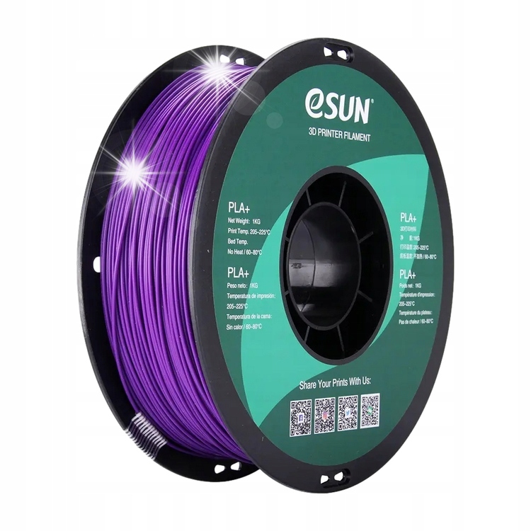 Filament eSUN PLA Plus Fioletowy (PURPLE)