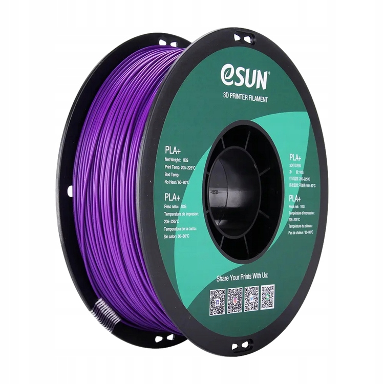 Filament eSUN PLA Plus Fioletowy (PURPLE)