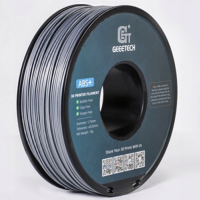 Filament GEEETECH ABS Plus Srebrny (SILVER)