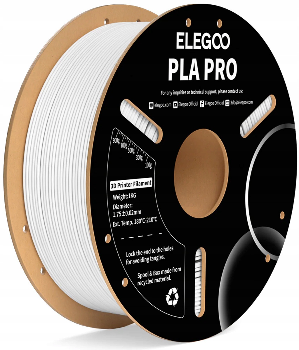 Filament Elegoo PLA Biały (WHITE)