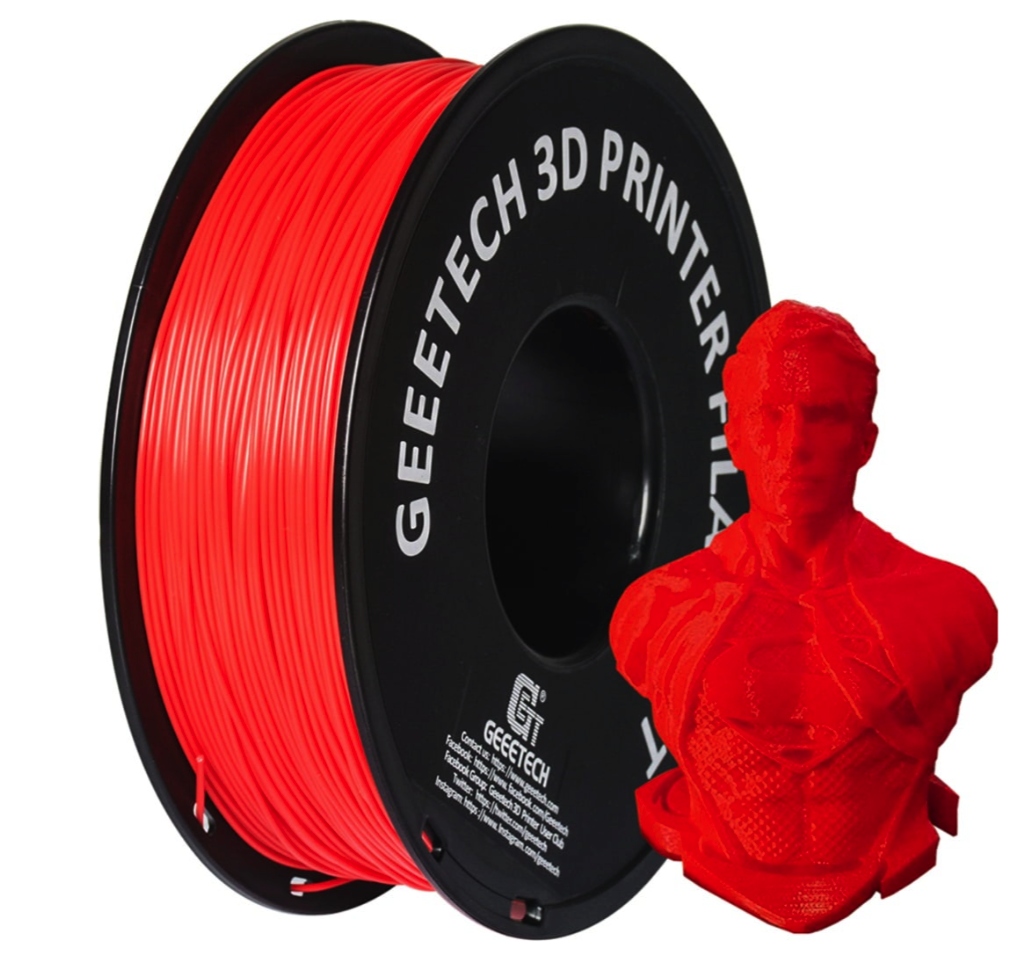 Filament GEEETECH PLA Czerwony (RED)