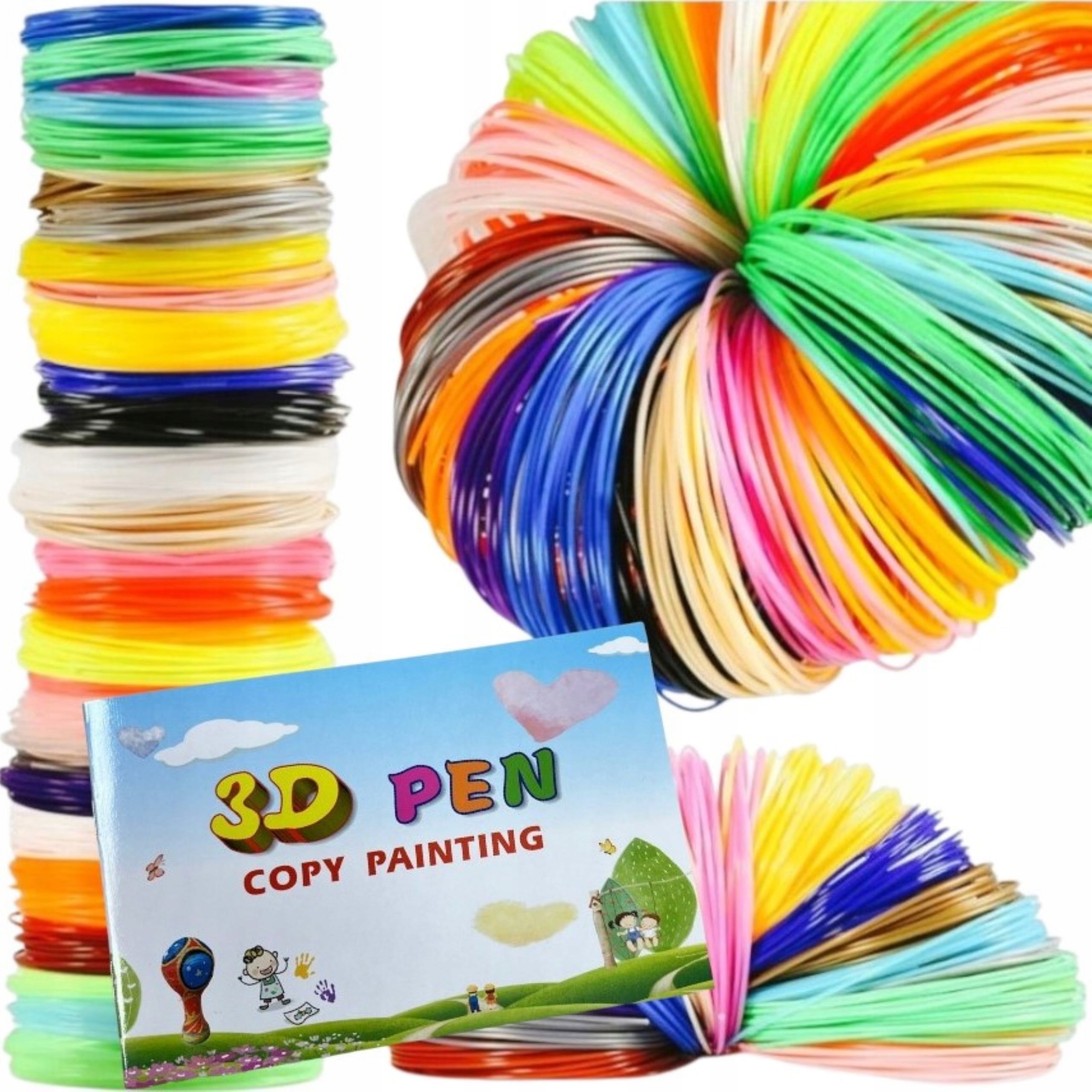 Filament null PLA  Tęczowy (RAINBOW)