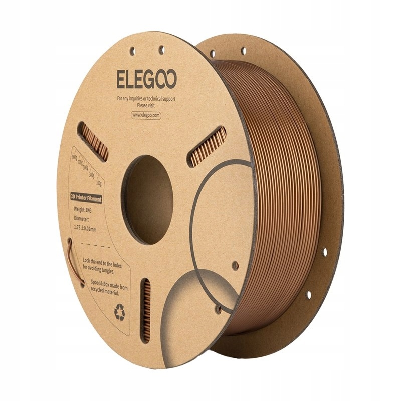 Filament Elegoo PLA Brązowy (BROWN)