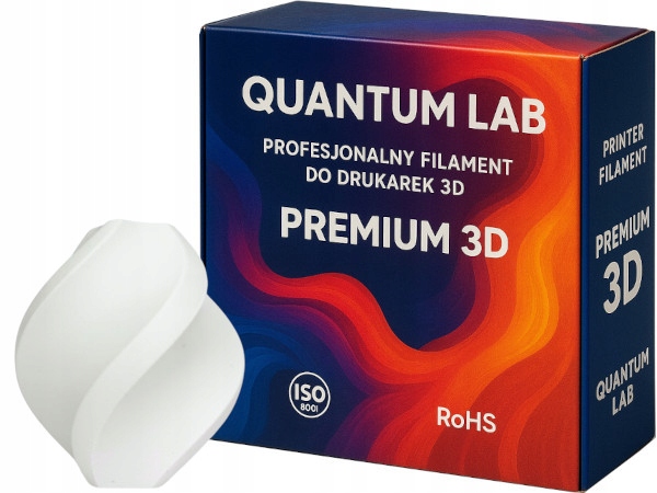 Filament Quantum PLA Biały Matowy (WHITE MATTE)
