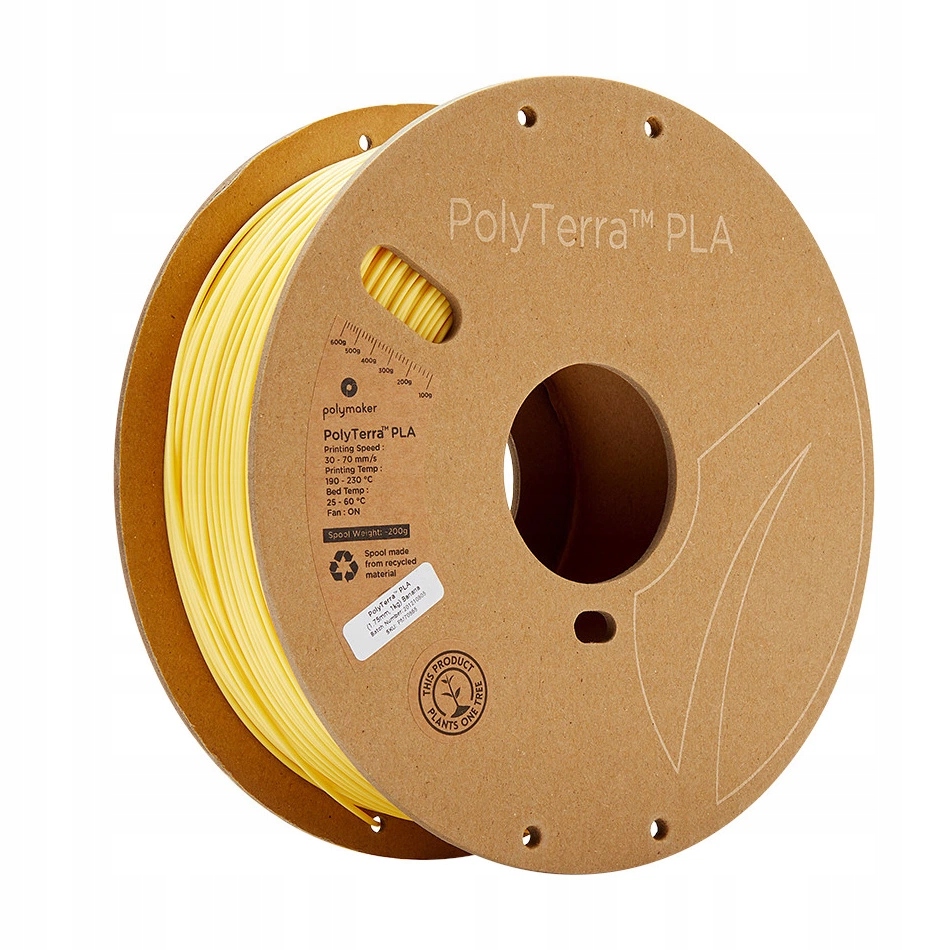 Filament Polymaker PLA Plus Żółty (YELLOW)